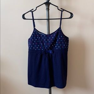 Joe polka dot tank top